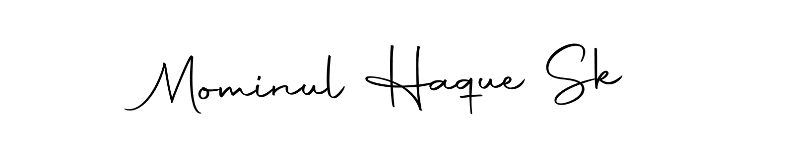 Create a beautiful signature design for name Mominul Haque Sk. With this signature (Autography-DOLnW) fonts, you can make a handwritten signature for free. Mominul Haque Sk signature style 10 images and pictures png