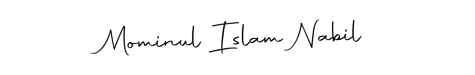 Also we have Mominul Islam Nabil name is the best signature style. Create professional handwritten signature collection using Autography-DOLnW autograph style. Mominul Islam Nabil signature style 10 images and pictures png