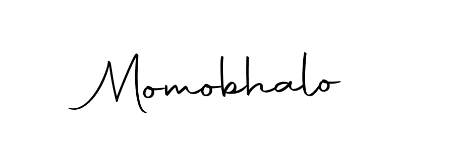 Momobhalo stylish signature style. Best Handwritten Sign (Autography-DOLnW) for my name. Handwritten Signature Collection Ideas for my name Momobhalo. Momobhalo signature style 10 images and pictures png