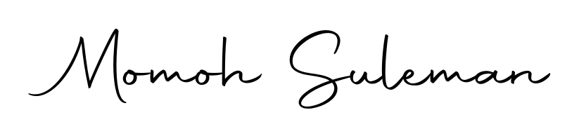 The Autography-DOLnW typeface gives name Momoh Suleman a refined look. Suitable for certificates, diplomas, and official verification. Momoh Suleman signature style 10 images and pictures png