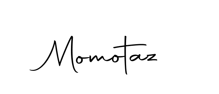 Design your own signature with our free online signature maker. With this signature software, you can create a handwritten (Autography-DOLnW) signature for name Momotaz. Momotaz signature style 10 images and pictures png