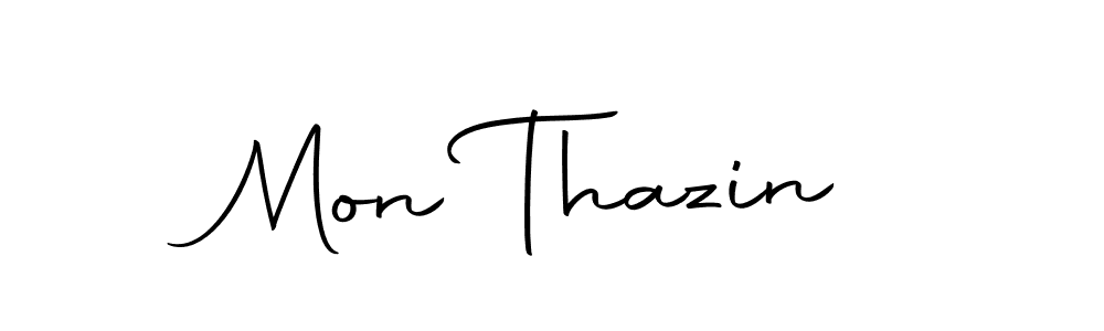 if you are searching for the best signature style for your name Mon Thazin. so please give up your signature search. here we have designed multiple signature styles  using Autography-DOLnW. Mon Thazin signature style 10 images and pictures png