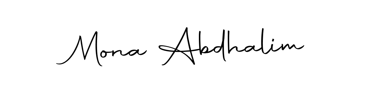 if you are searching for the best signature style for your name Mona Abdhalim. so please give up your signature search. here we have designed multiple signature styles  using Autography-DOLnW. Mona Abdhalim signature style 10 images and pictures png