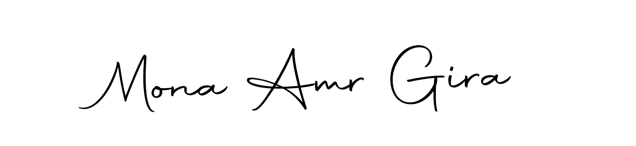 The best way (Autography-DOLnW) to make a short signature is to pick only two or three words in your name. The name Mona Amr Gira include a total of six letters. For converting this name. Mona Amr Gira signature style 10 images and pictures png