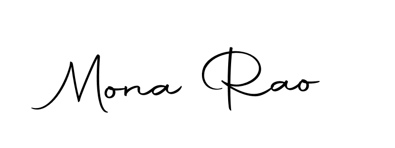 Create a beautiful signature design for name Mona Rao. With this signature (Autography-DOLnW) fonts, you can make a handwritten signature for free. Mona Rao signature style 10 images and pictures png