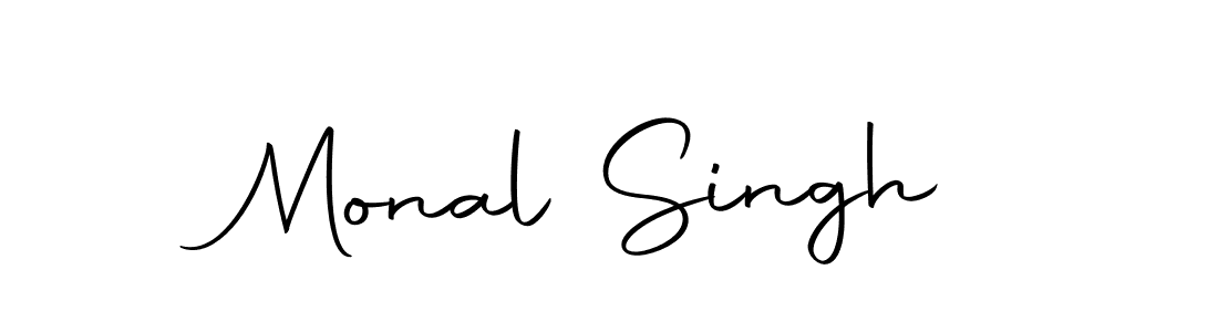 Also we have Monal Singh name is the best signature style. Create professional handwritten signature collection using Autography-DOLnW autograph style. Monal Singh signature style 10 images and pictures png