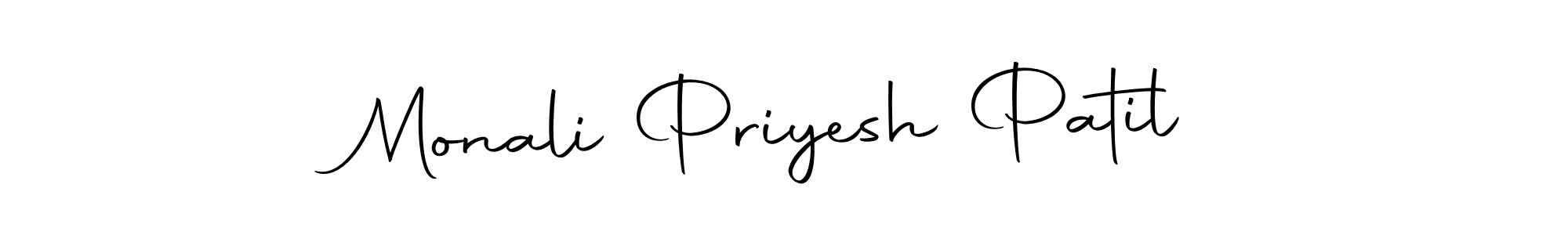 Also You can easily find your signature by using the search form. We will create Monali Priyesh Patil name handwritten signature images for you free of cost using Autography-DOLnW sign style. Monali Priyesh Patil signature style 10 images and pictures png