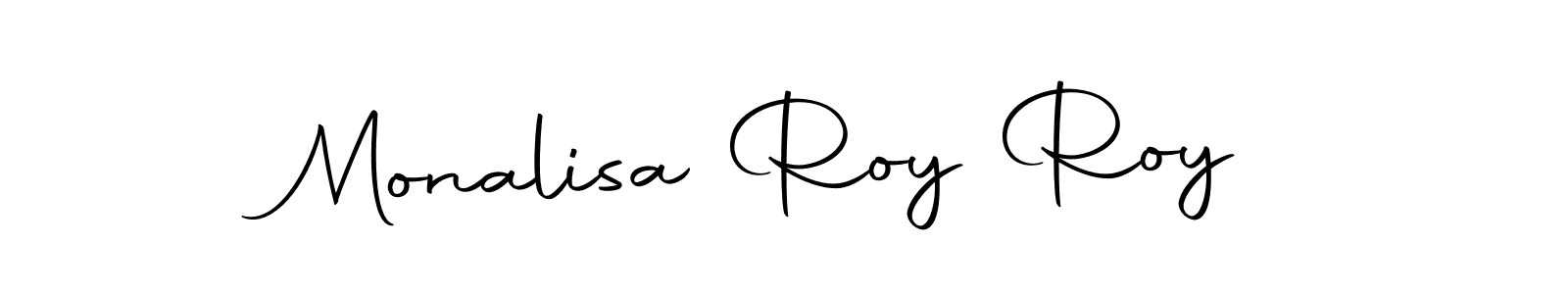 Monalisa Roy Roy stylish signature style. Best Handwritten Sign (Autography-DOLnW) for my name. Handwritten Signature Collection Ideas for my name Monalisa Roy Roy. Monalisa Roy Roy signature style 10 images and pictures png