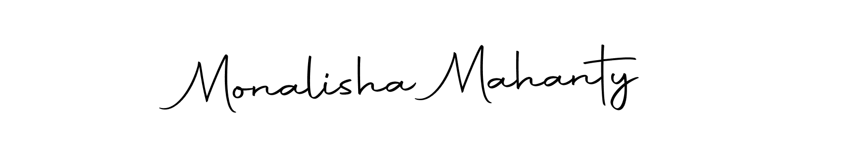 The best way (Autography-DOLnW) to make a short signature is to pick only two or three words in your name. The name Monalisha Mahanty include a total of six letters. For converting this name. Monalisha Mahanty signature style 10 images and pictures png