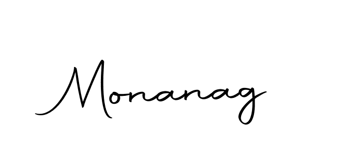 The best way (Autography-DOLnW) to make a short signature is to pick only two or three words in your name. The name Monanag include a total of six letters. For converting this name. Monanag signature style 10 images and pictures png
