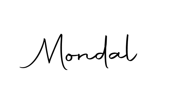 Make a beautiful signature design for name Mondal. With this signature (Autography-DOLnW) style, you can create a handwritten signature for free. Mondal signature style 10 images and pictures png