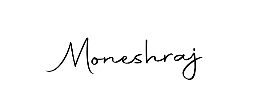 Design your own signature with our free online signature maker. With this signature software, you can create a handwritten (Autography-DOLnW) signature for name Moneshraj. Moneshraj signature style 10 images and pictures png