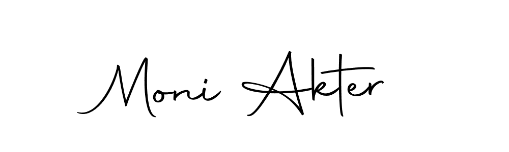 if you are searching for the best signature style for your name Moni Akter. so please give up your signature search. here we have designed multiple signature styles  using Autography-DOLnW. Moni Akter signature style 10 images and pictures png