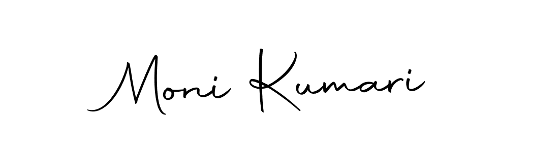 How to make Moni Kumari name signature. Use Autography-DOLnW style for creating short signs online. This is the latest handwritten sign. Moni Kumari signature style 10 images and pictures png