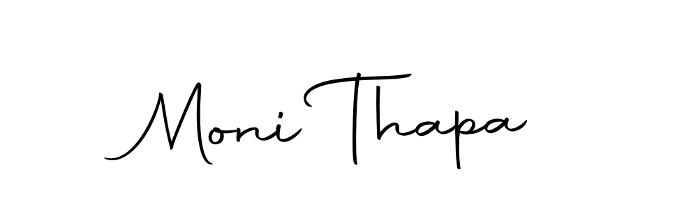 How to make Moni Thapa signature? Autography-DOLnW is a professional autograph style. Create handwritten signature for Moni Thapa name. Moni Thapa signature style 10 images and pictures png