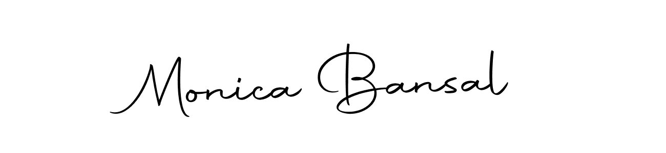 You should practise on your own different ways (Autography-DOLnW) to write your name (Monica Bansal) in signature. don't let someone else do it for you. Monica Bansal signature style 10 images and pictures png