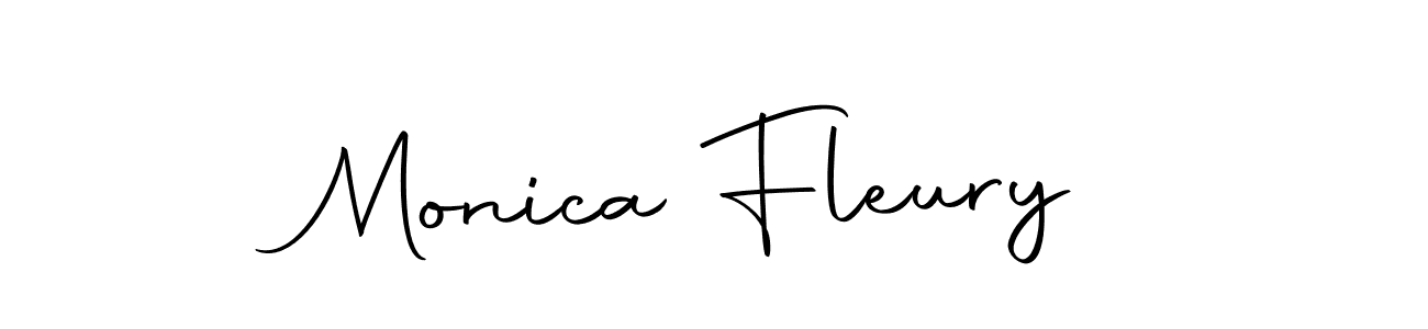 Also we have Monica Fleury name is the best signature style. Create professional handwritten signature collection using Autography-DOLnW autograph style. Monica Fleury signature style 10 images and pictures png