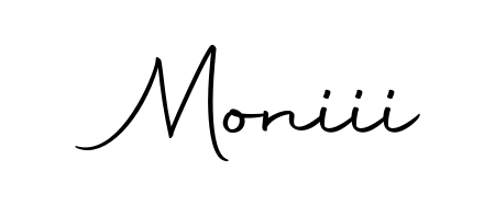 Discover the perfect balance of readability and style for Moniii with Autography-DOLnW font. Create your dream signature today. Moniii signature style 10 images and pictures png