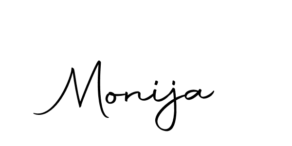 Similarly Autography-DOLnW is the best handwritten signature design. Signature creator online .You can use it as an online autograph creator for name Monija. Monija signature style 10 images and pictures png