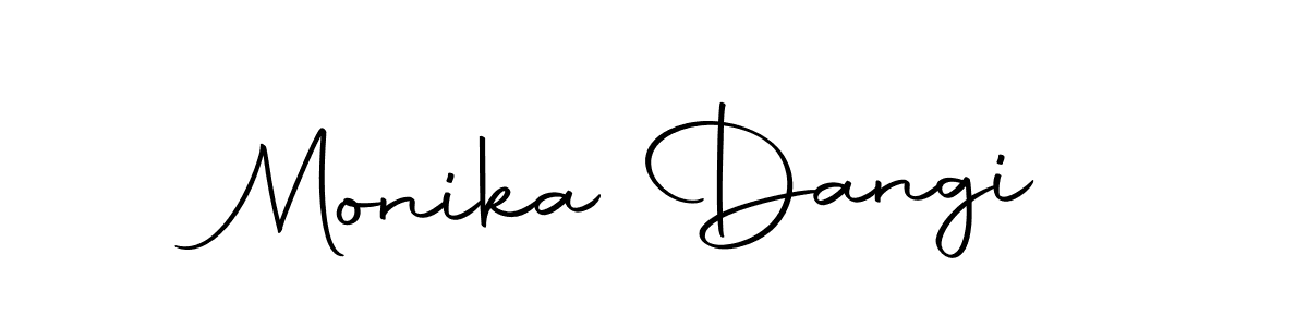 It looks lik you need a new signature style for name Monika Dangi. Design unique handwritten (Autography-DOLnW) signature with our free signature maker in just a few clicks. Monika Dangi signature style 10 images and pictures png