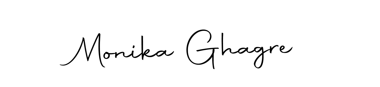 Make a beautiful signature design for name Monika Ghagre. Use this online signature maker to create a handwritten signature for free. Monika Ghagre signature style 10 images and pictures png