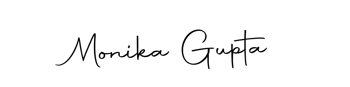 Monika Gupta stylish signature style. Best Handwritten Sign (Autography-DOLnW) for my name. Handwritten Signature Collection Ideas for my name Monika Gupta. Monika Gupta signature style 10 images and pictures png