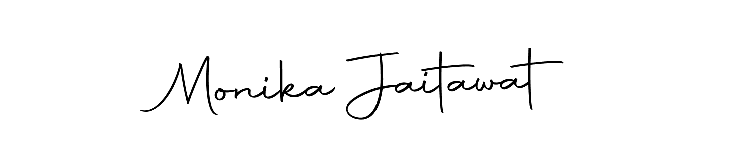 You can use this online signature creator to create a handwritten signature for the name Monika Jaitawat. This is the best online autograph maker. Monika Jaitawat signature style 10 images and pictures png