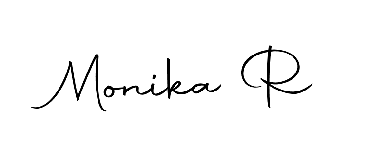 Also we have Monika R name is the best signature style. Create professional handwritten signature collection using Autography-DOLnW autograph style. Monika R signature style 10 images and pictures png