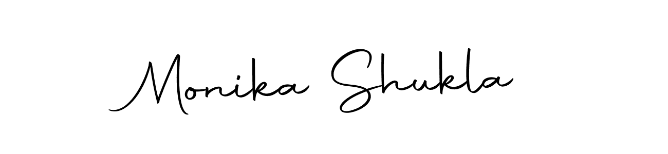 Once you've used our free online signature maker to create your best signature Autography-DOLnW style, it's time to enjoy all of the benefits that Monika Shukla name signing documents. Monika Shukla signature style 10 images and pictures png