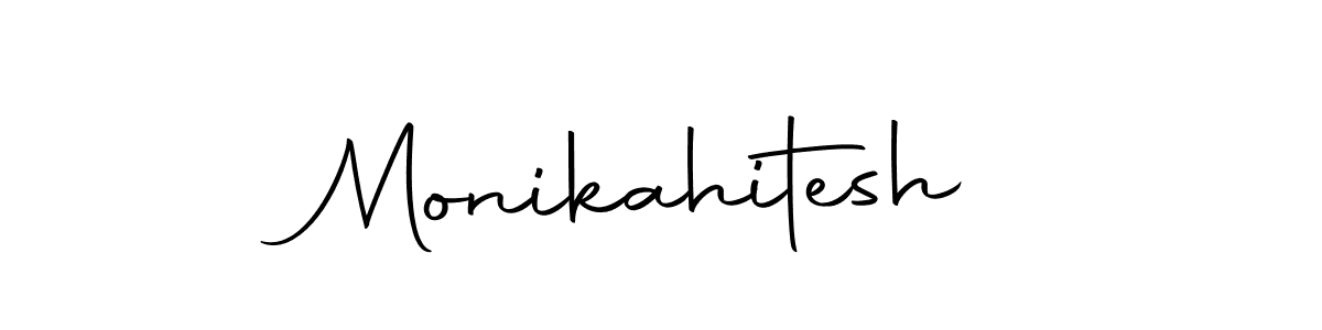 Also we have Monikahitesh name is the best signature style. Create professional handwritten signature collection using Autography-DOLnW autograph style. Monikahitesh signature style 10 images and pictures png