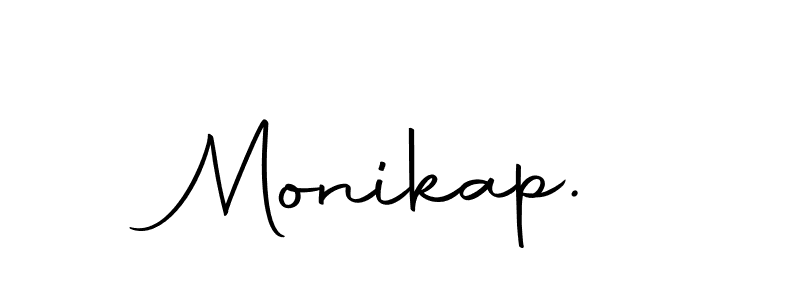 Make a beautiful signature design for name Monikap.. Use this online signature maker to create a handwritten signature for free. Monikap. signature style 10 images and pictures png