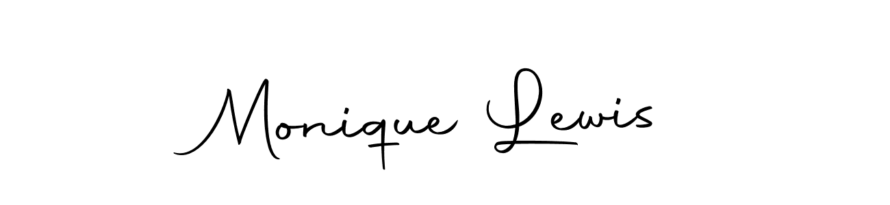 It looks lik you need a new signature style for name Monique Lewis. Design unique handwritten (Autography-DOLnW) signature with our free signature maker in just a few clicks. Monique Lewis signature style 10 images and pictures png