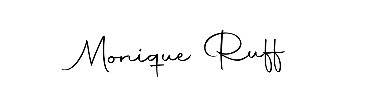 You should practise on your own different ways (Autography-DOLnW) to write your name (Monique Ruff) in signature. don't let someone else do it for you. Monique Ruff signature style 10 images and pictures png