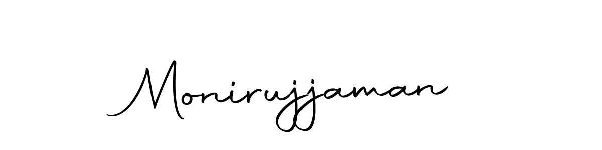 Design your own signature with our free online signature maker. With this signature software, you can create a handwritten (Autography-DOLnW) signature for name Monirujjaman. Monirujjaman signature style 10 images and pictures png