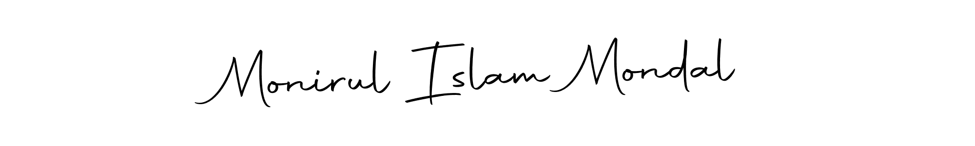 Make a beautiful signature design for name Monirul Islam Mondal. Use this online signature maker to create a handwritten signature for free. Monirul Islam Mondal signature style 10 images and pictures png