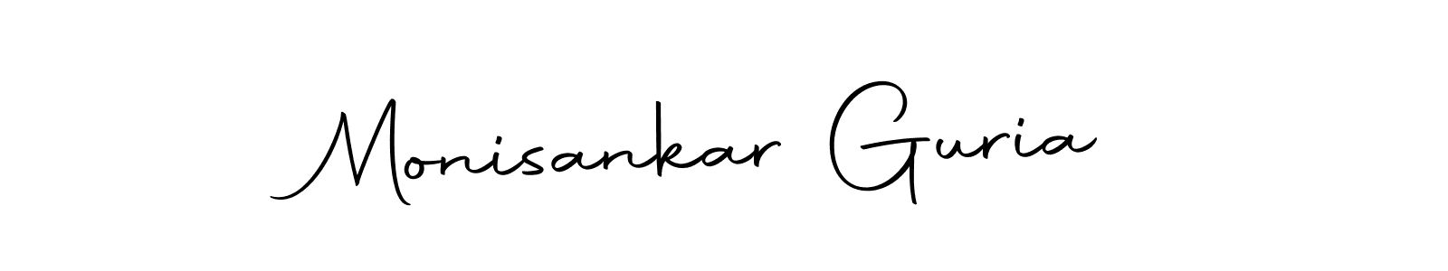 Autography-DOLnW is a professional signature style that is perfect for those who want to add a touch of class to their signature. It is also a great choice for those who want to make their signature more unique. Get Monisankar Guria name to fancy signature for free. Monisankar Guria signature style 10 images and pictures png