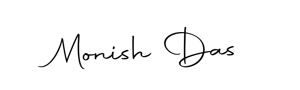 Design your own signature with our free online signature maker. With this signature software, you can create a handwritten (Autography-DOLnW) signature for name Monish Das. Monish Das signature style 10 images and pictures png