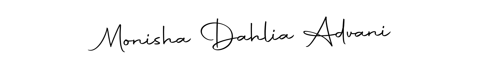 Check out images of Autograph of Monisha Dahlia Advani name. Actor Monisha Dahlia Advani Signature Style. Autography-DOLnW is a professional sign style online. Monisha Dahlia Advani signature style 10 images and pictures png