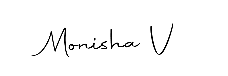 Best and Professional Signature Style for Monisha V. Autography-DOLnW Best Signature Style Collection. Monisha V signature style 10 images and pictures png