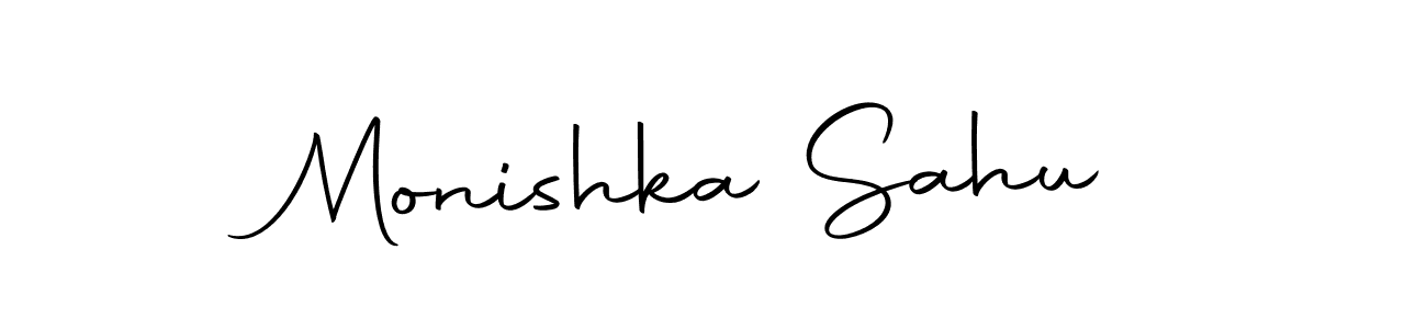 Similarly Autography-DOLnW is the best handwritten signature design. Signature creator online .You can use it as an online autograph creator for name Monishka Sahu. Monishka Sahu signature style 10 images and pictures png