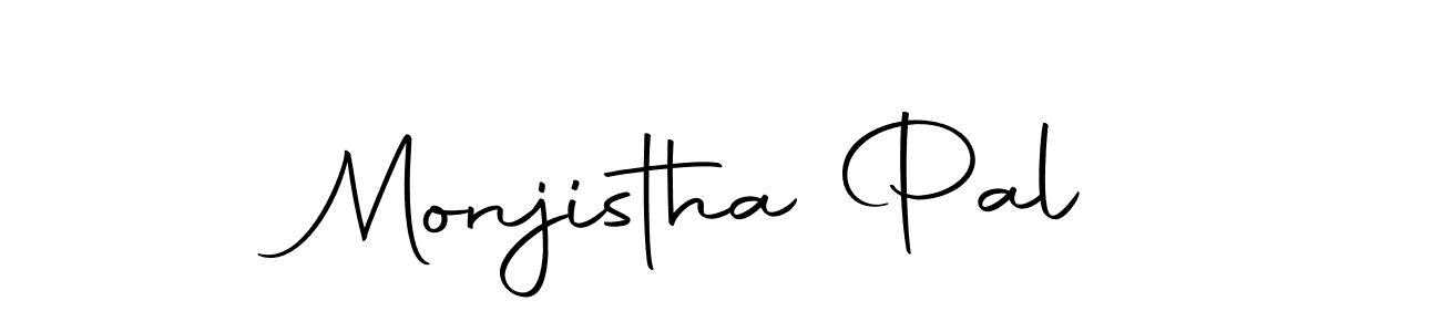 Also we have Monjistha Pal name is the best signature style. Create professional handwritten signature collection using Autography-DOLnW autograph style. Monjistha Pal signature style 10 images and pictures png