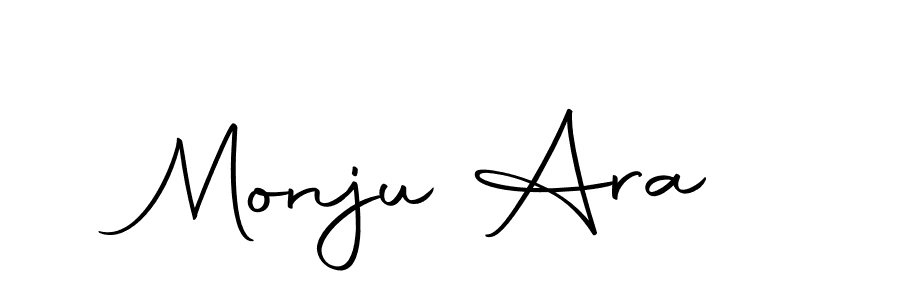 Similarly Autography-DOLnW is the best handwritten signature design. Signature creator online .You can use it as an online autograph creator for name Monju Ara. Monju Ara signature style 10 images and pictures png