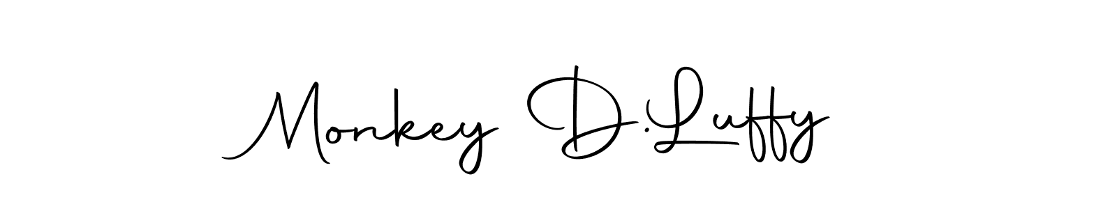 Design your own signature with our free online signature maker. With this signature software, you can create a handwritten (Autography-DOLnW) signature for name Monkey D.  Luffy. Monkey D.  Luffy signature style 10 images and pictures png