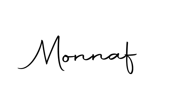 You should practise on your own different ways (Autography-DOLnW) to write your name (Monnaf) in signature. don't let someone else do it for you. Monnaf signature style 10 images and pictures png