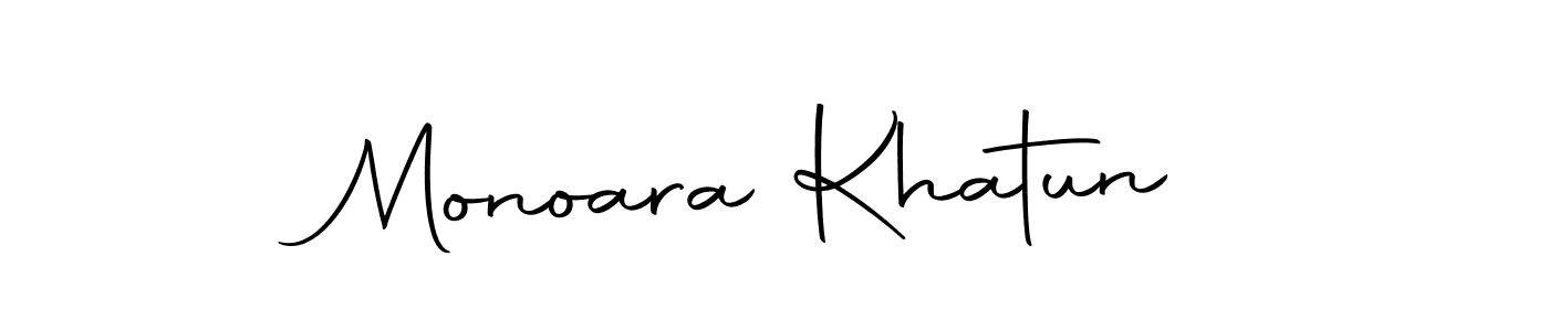 Also we have Monoara Khatun name is the best signature style. Create professional handwritten signature collection using Autography-DOLnW autograph style. Monoara Khatun signature style 10 images and pictures png
