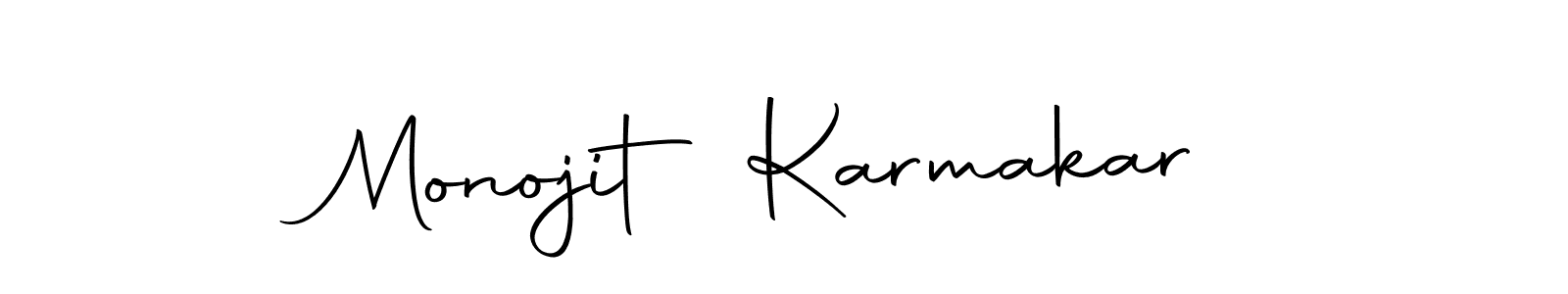 Autography-DOLnW is a professional signature style that is perfect for those who want to add a touch of class to their signature. It is also a great choice for those who want to make their signature more unique. Get Monojit Karmakar name to fancy signature for free. Monojit Karmakar signature style 10 images and pictures png