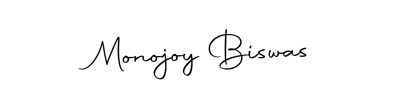 Create a beautiful signature design for name Monojoy Biswas. With this signature (Autography-DOLnW) fonts, you can make a handwritten signature for free. Monojoy Biswas signature style 10 images and pictures png