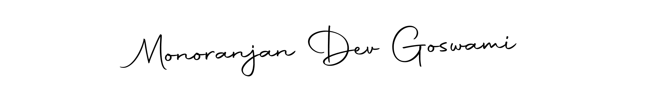 Autography-DOLnW is a professional signature style that is perfect for those who want to add a touch of class to their signature. It is also a great choice for those who want to make their signature more unique. Get Monoranjan Dev Goswami name to fancy signature for free. Monoranjan Dev Goswami signature style 10 images and pictures png