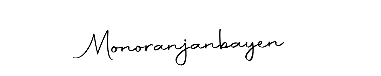 Design your own signature with our free online signature maker. With this signature software, you can create a handwritten (Autography-DOLnW) signature for name Monoranjanbayen. Monoranjanbayen signature style 10 images and pictures png