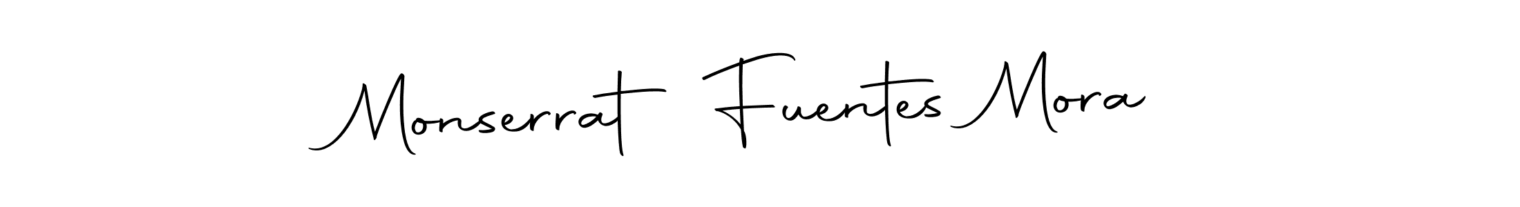Also we have Monserrat Fuentes Mora name is the best signature style. Create professional handwritten signature collection using Autography-DOLnW autograph style. Monserrat Fuentes Mora signature style 10 images and pictures png